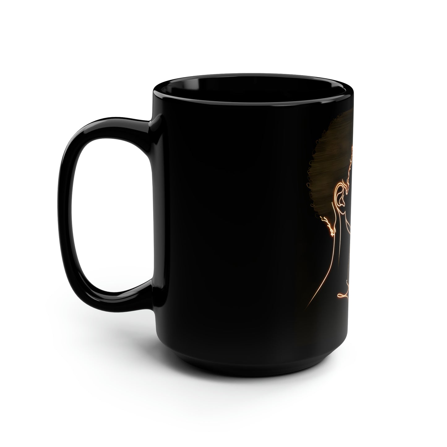 Black Mug, 15oz