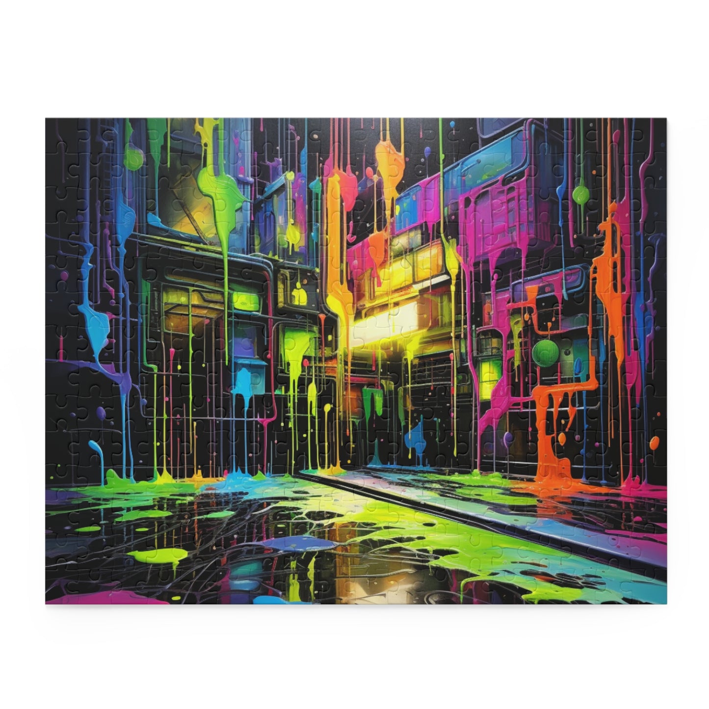 Puzzle - Black Girl Art - Velvet's View - (120, 252, 500-Piece)
