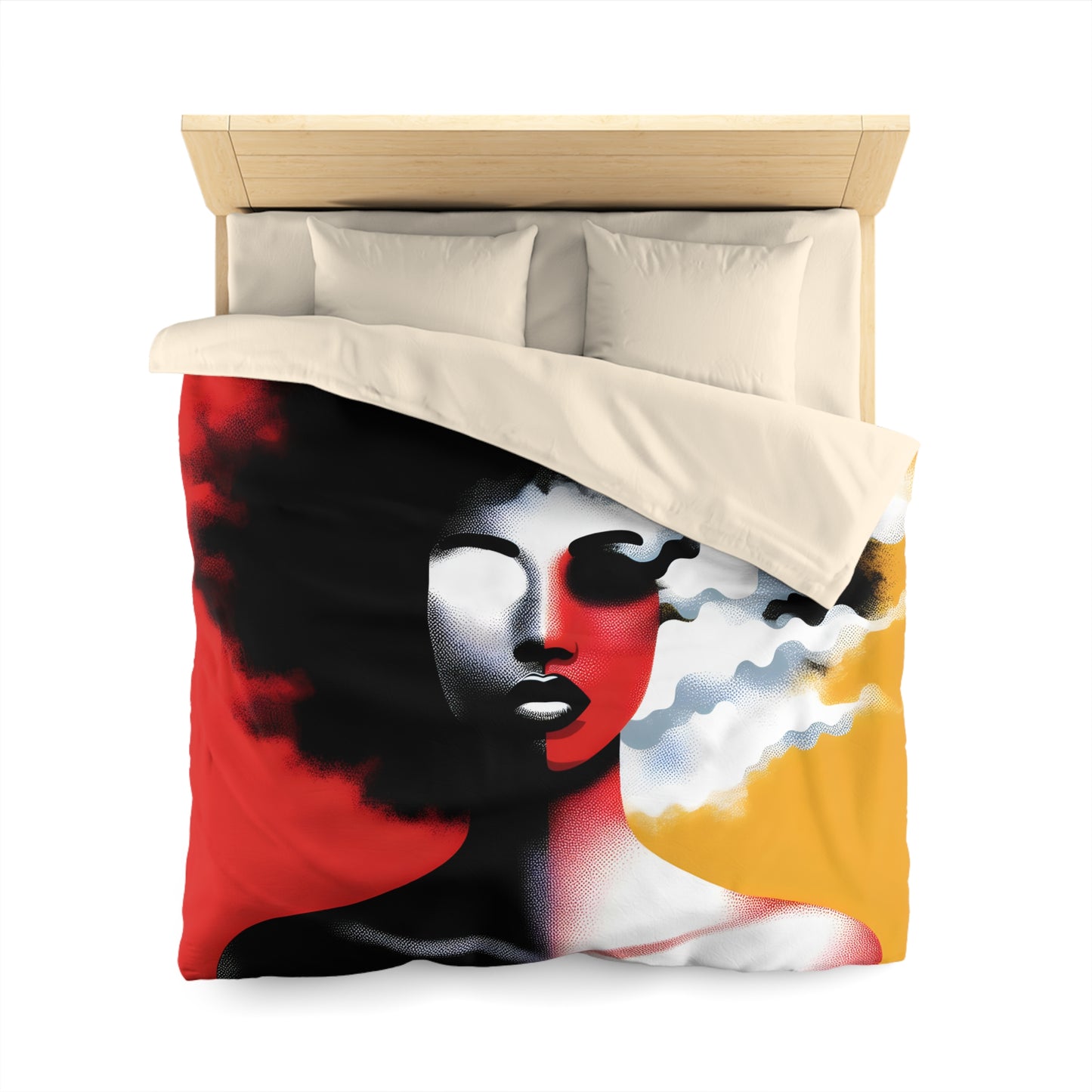 Microfiber Duvet Cover - Velvet's View - Vibrant Visions Collection