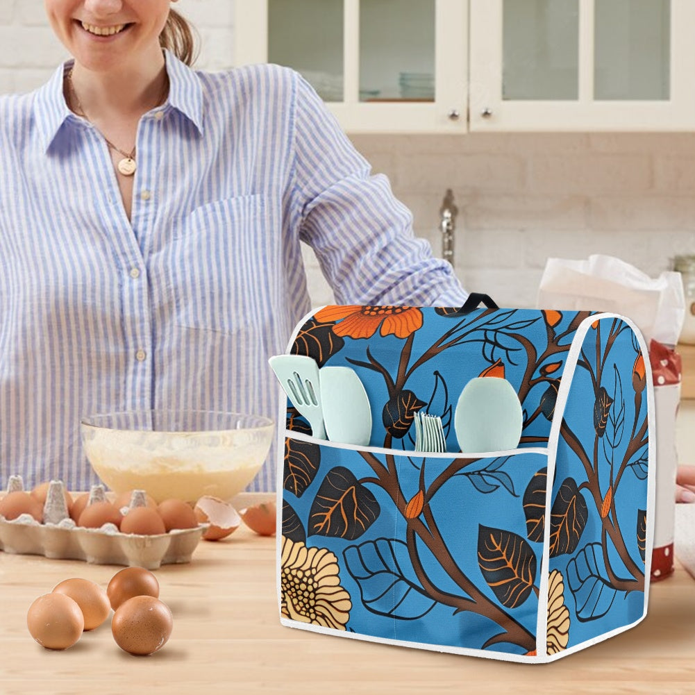 Mixer cover- Velvet's View - Elegant Adinkra-Inspired Fabric Collection