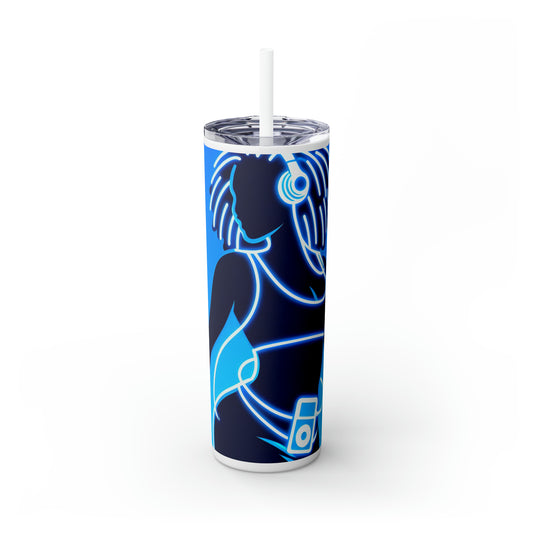 Skinny Tumbler with Straw, 20oz