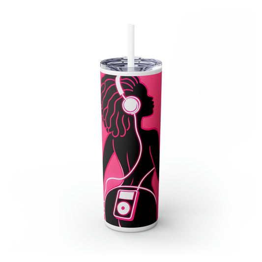 Skinny Tumbler with Straw, 20oz
