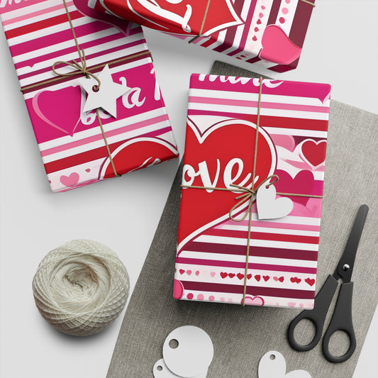 Gift Wrapping Paper Sheets, 1pc
