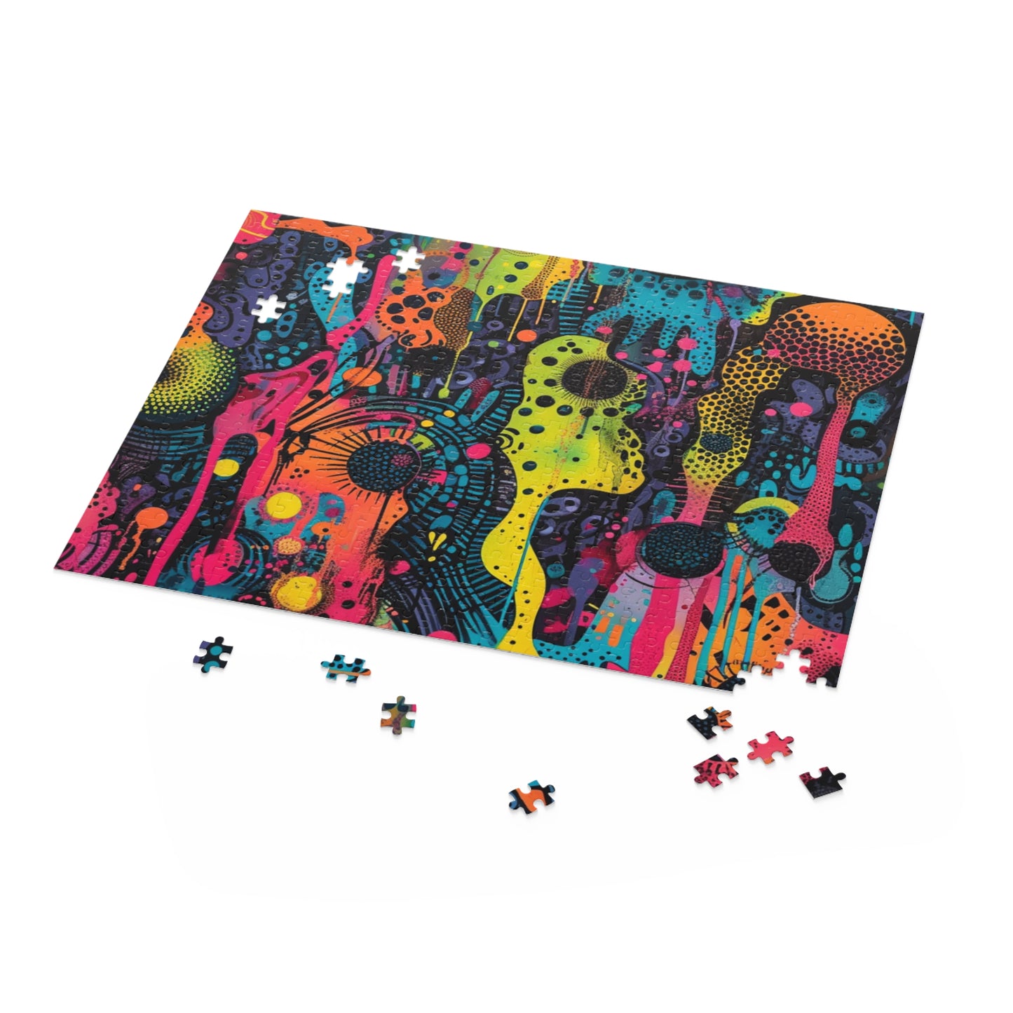 Puzzle - Black Girl Art - Velvet's View - (120, 252, 500-Piece)