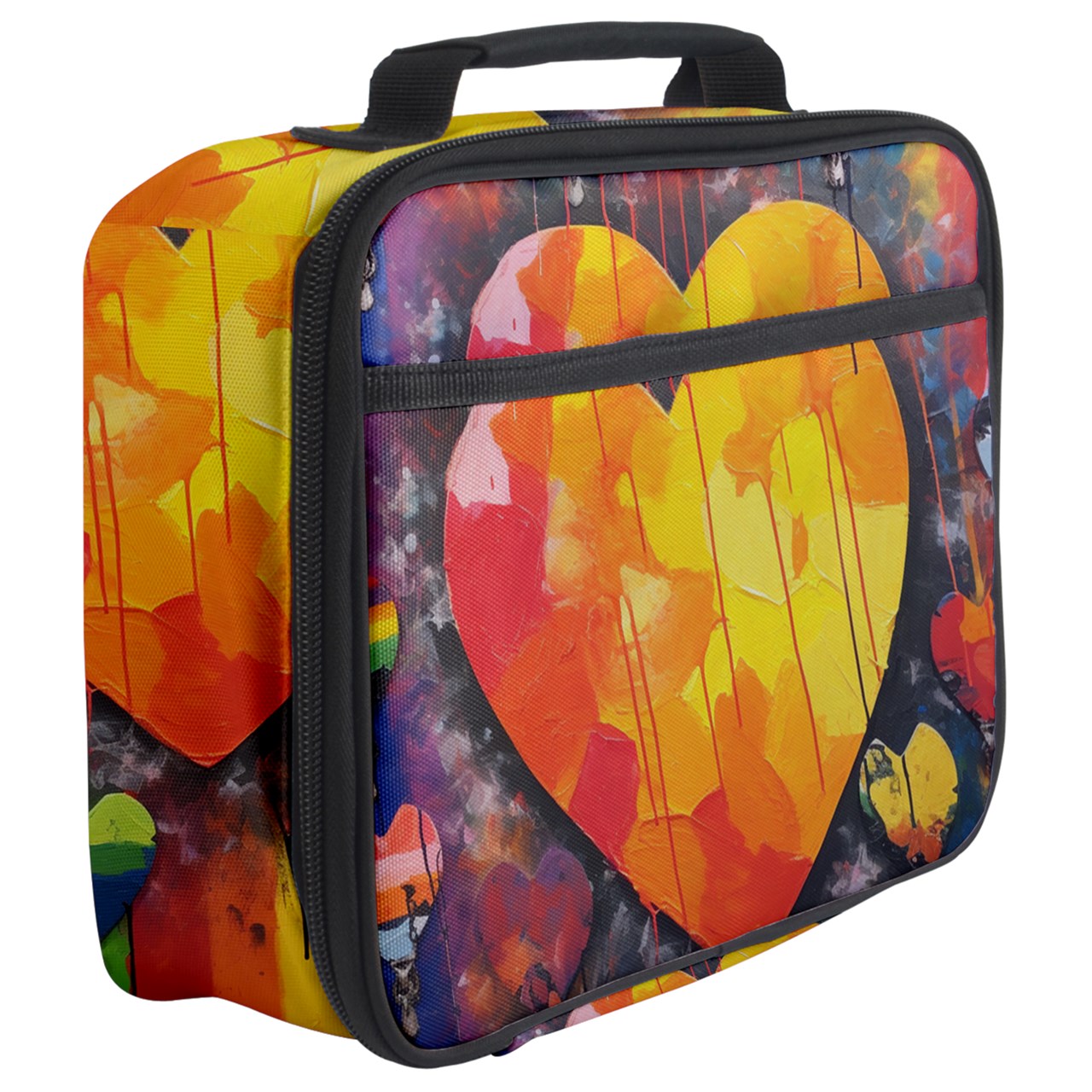 Radiant Hearts- #2014 Full Print Lunch Bag
