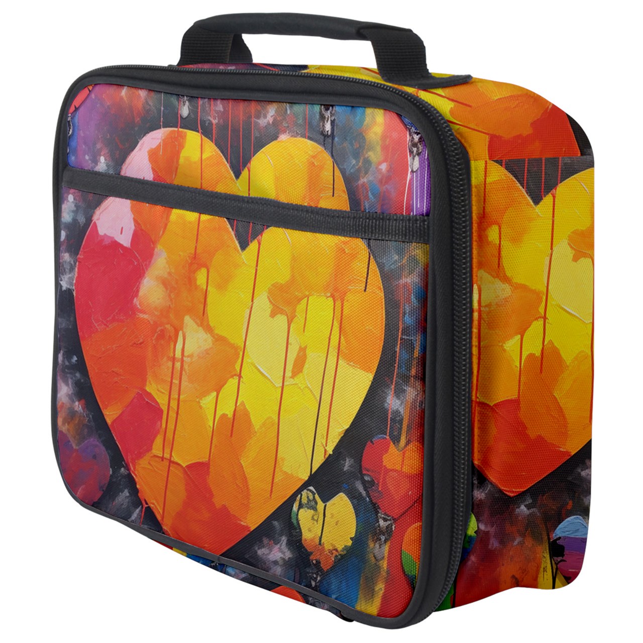 Radiant Hearts- #2014 Full Print Lunch Bag