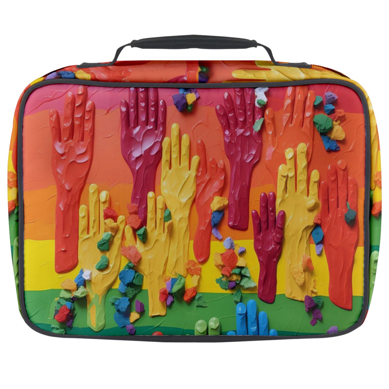 Radiant Hearts - #2015 Full Print Lunch Bag