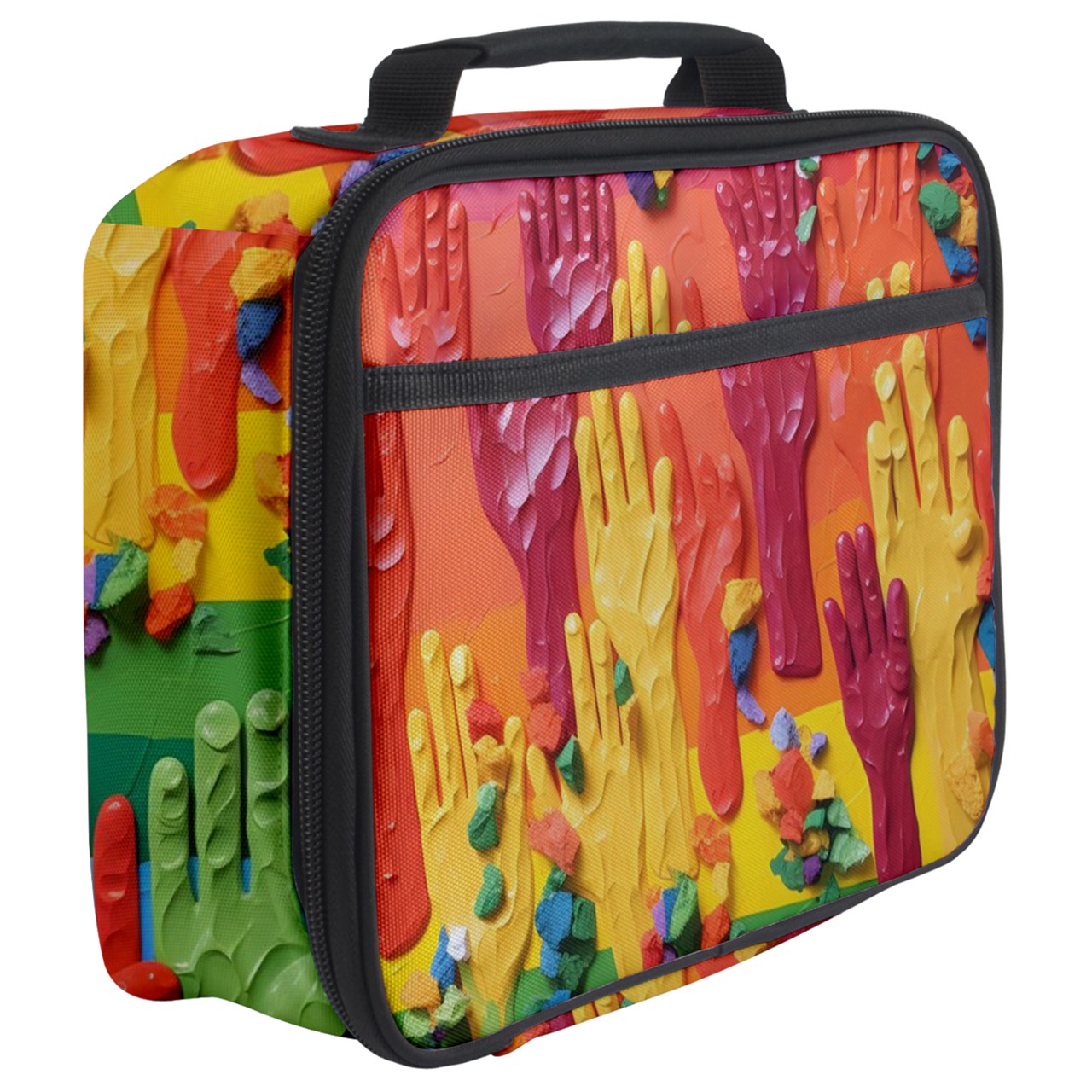 Radiant Hearts - #2015 Full Print Lunch Bag