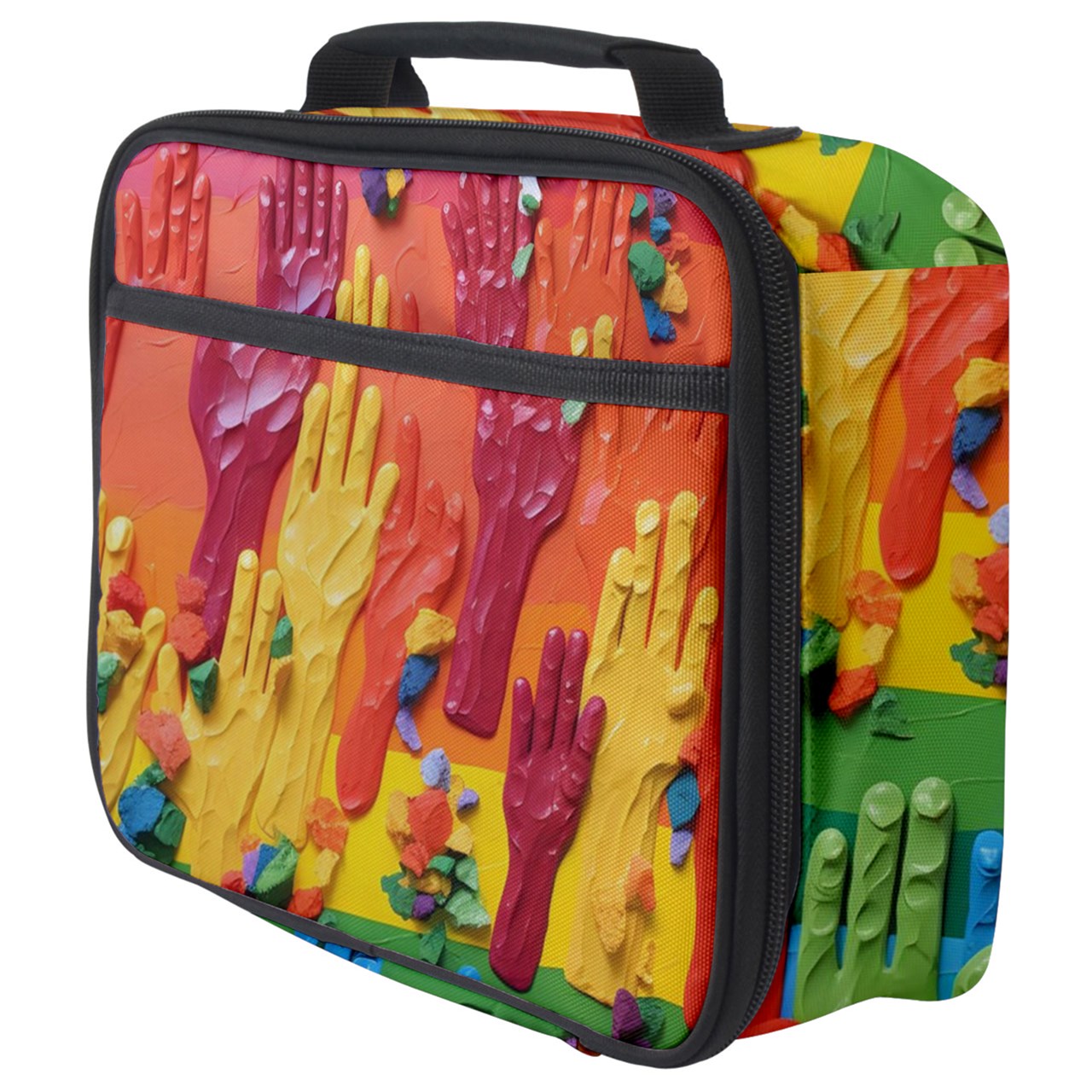 Radiant Hearts - #2015 Full Print Lunch Bag