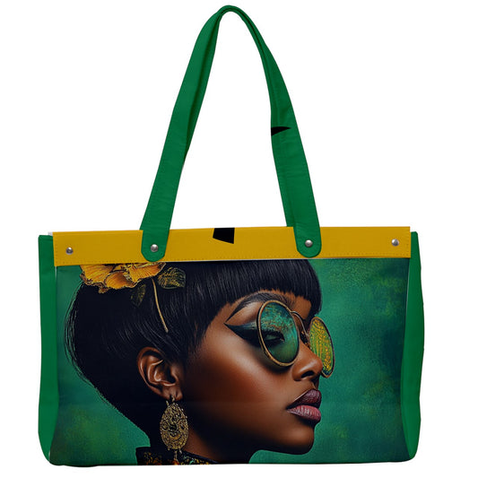 Vibrant Visions: Art-Inspired Elegance for Everyday Life Collection - Canvas Work Bag - #2011