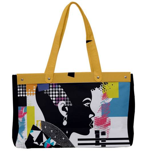 Vibrant Visions: Art-Inspired Elegance for Everyday Life Collection - Canvas Work Bag - #2012