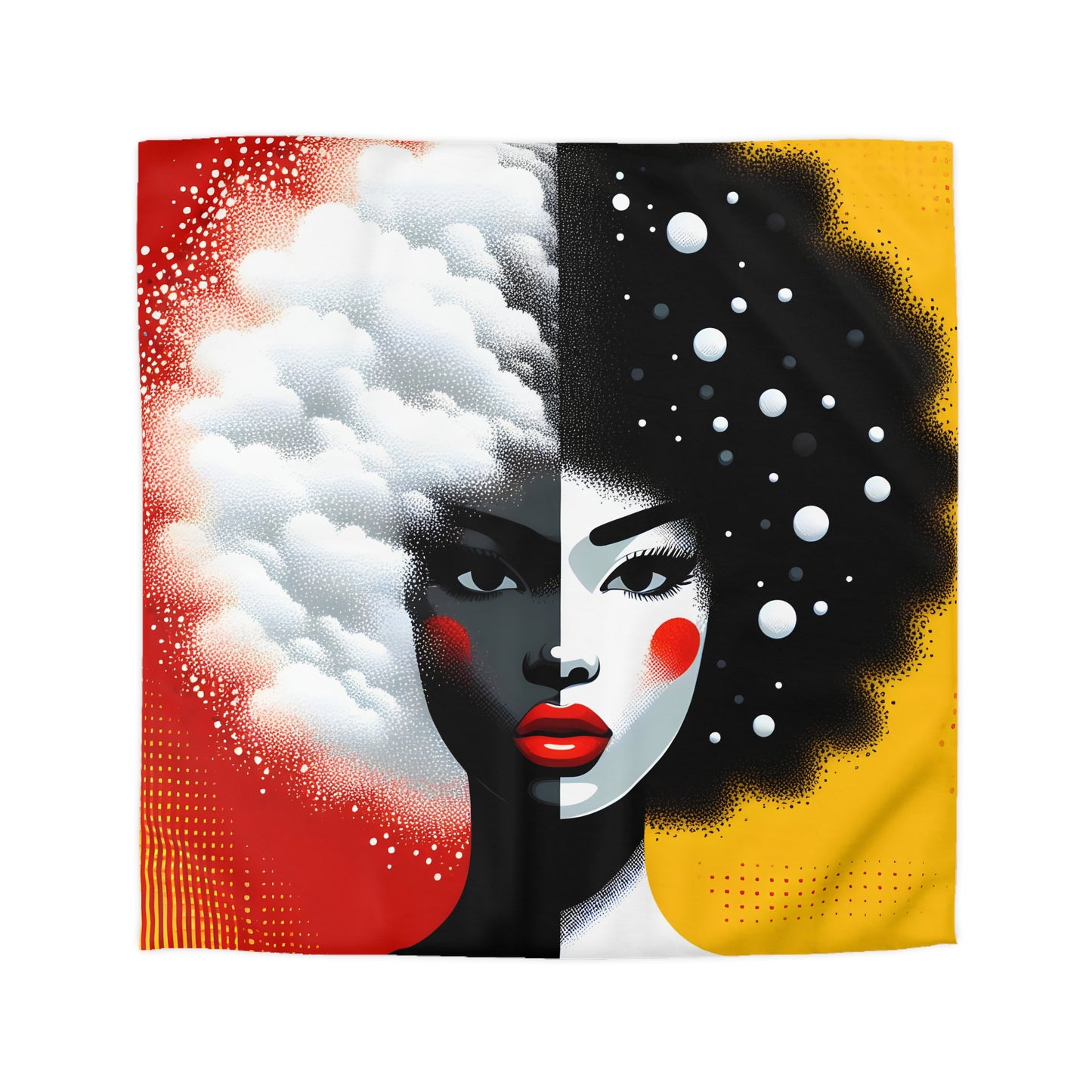 Microfiber Duvet Cover - Velvet's View - Vibrant Visions Collection