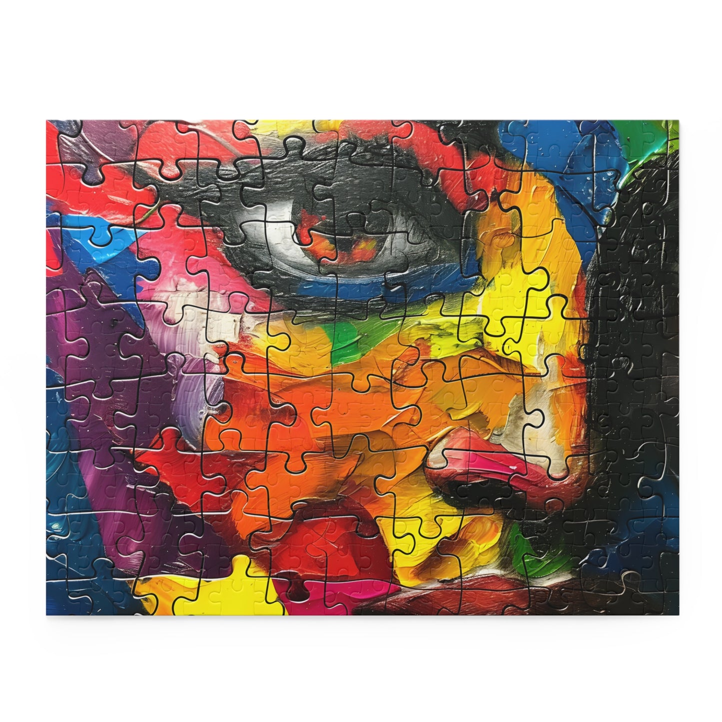 Puzzle - Black Girl Art - Velvet's View - (120, 252, 500-Piece)