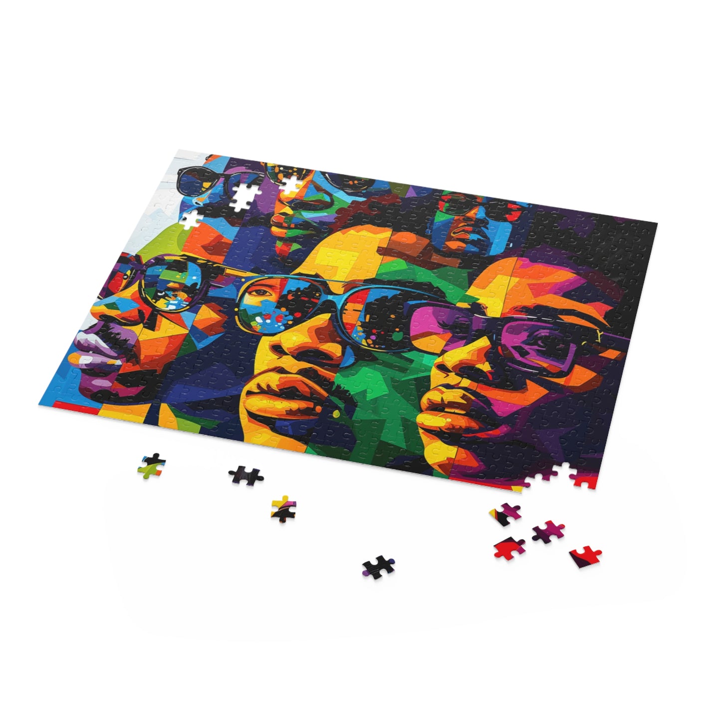 Puzzle - Black Girl Art - Velvet's View - (120, 252, 500-Piece)