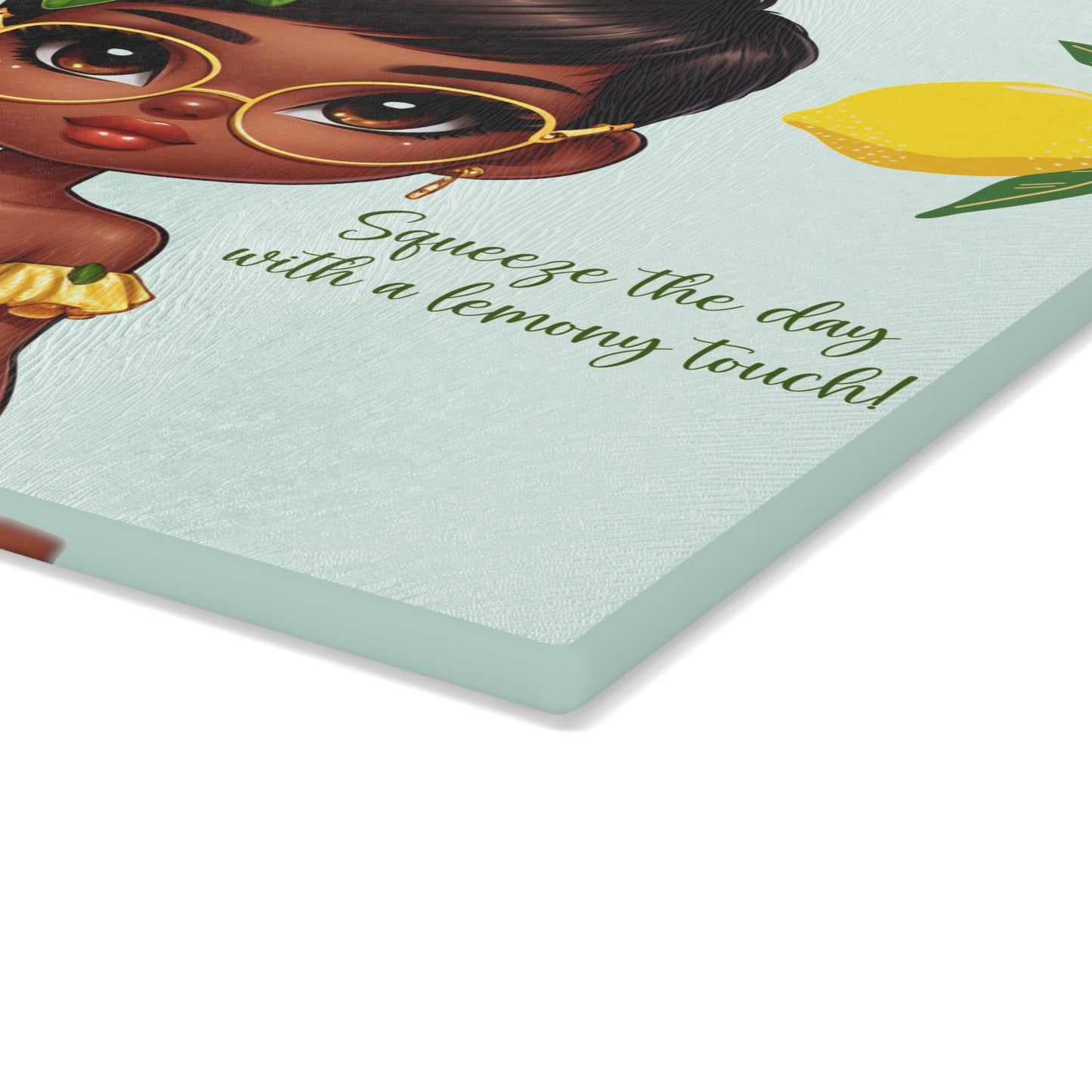 Glass Cutting Board - Velvet's View: The Lemon Delight Collection –2012