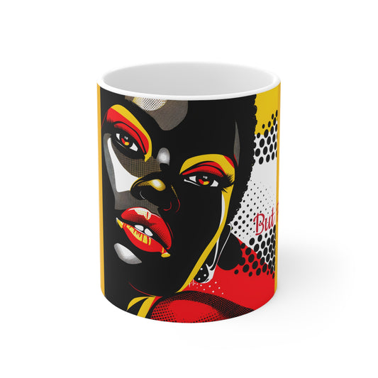 Mug Collection - Black Girl Art - Velvet's View - Vibrant Visions Collection