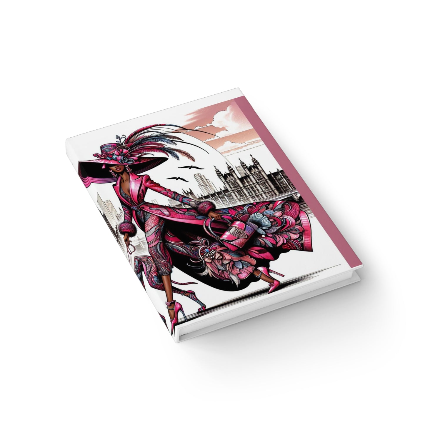 Velvets View - "Elegance on the Thames" Journal - Ruled Line