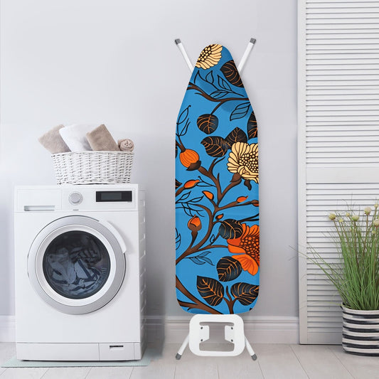 Ironing Board Cover - Velvet's View - Elegant Adinkra-Inspired Fabric Collection