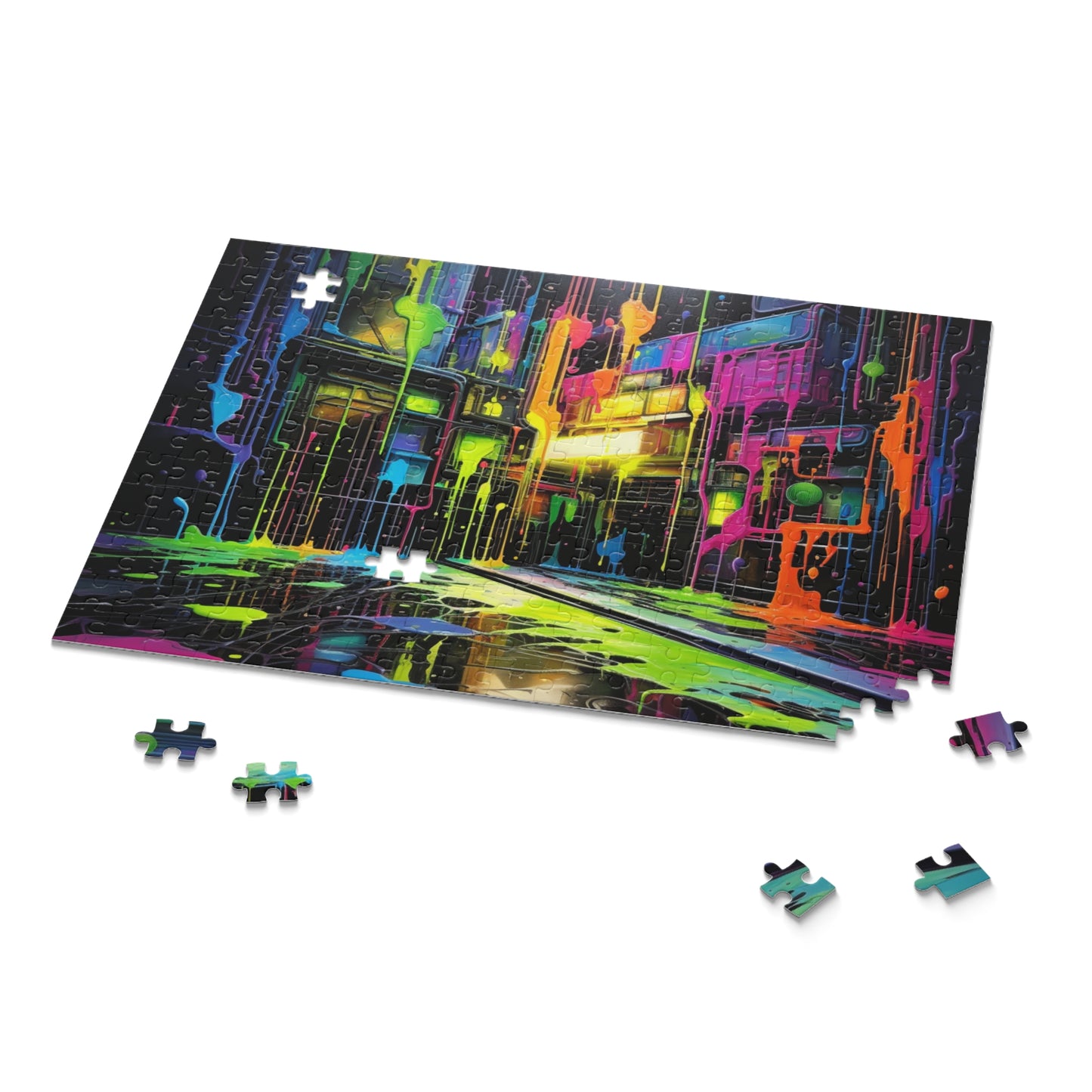 Puzzle - Black Girl Art - Velvet's View - (120, 252, 500-Piece)