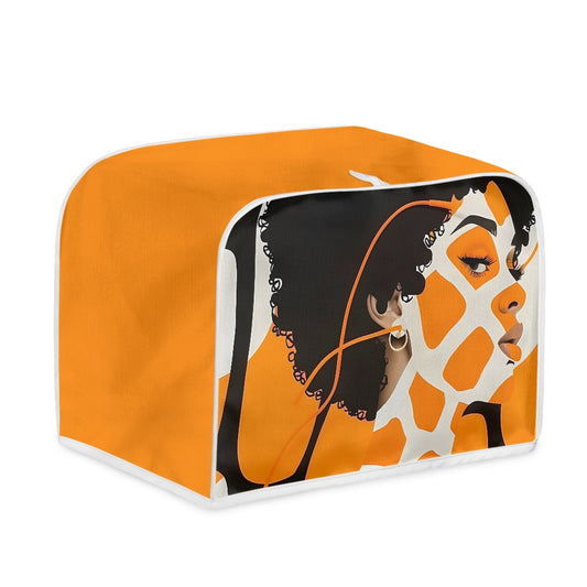 Toaster Cover - Velvet's View - Giraffe Essence - A Fusion of Nature and Elegance Collection