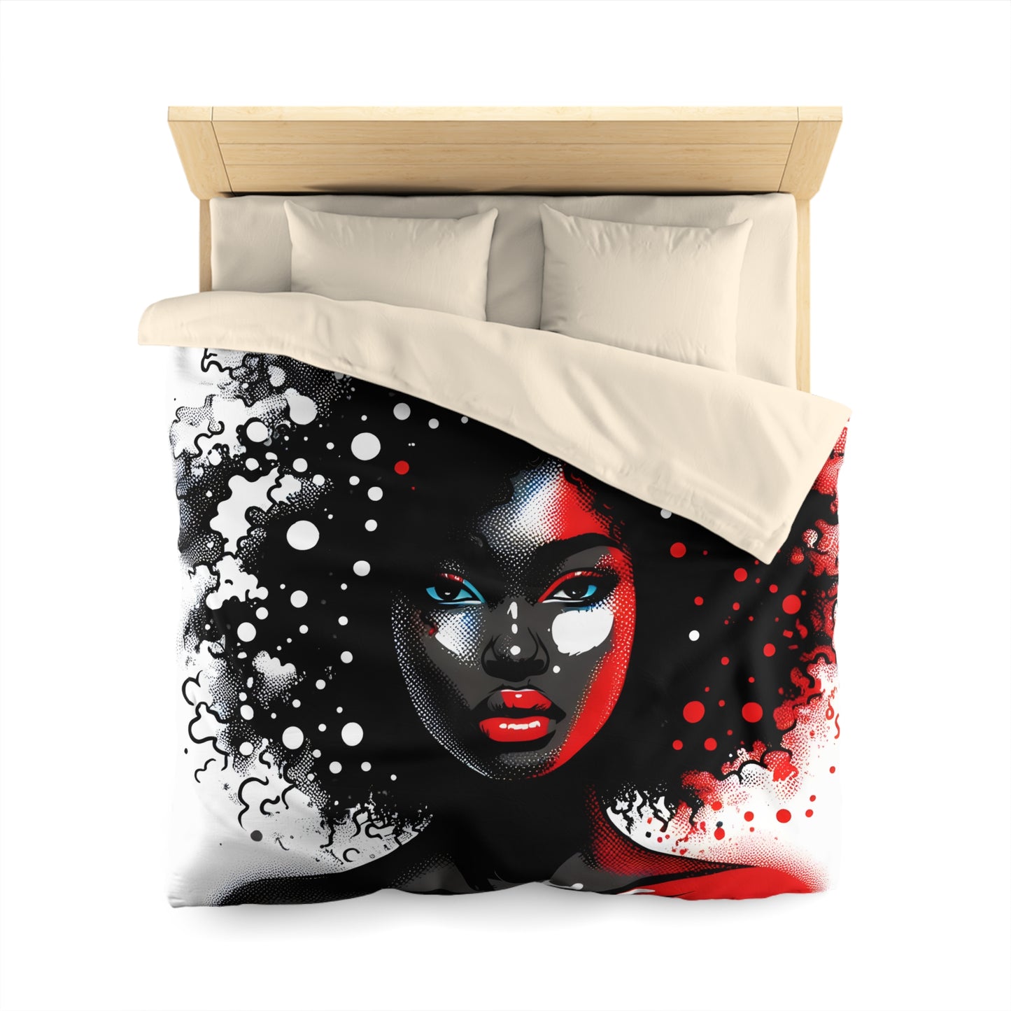 Microfiber Duvet Cover - Velvet's View - Vibrant Visions Collection