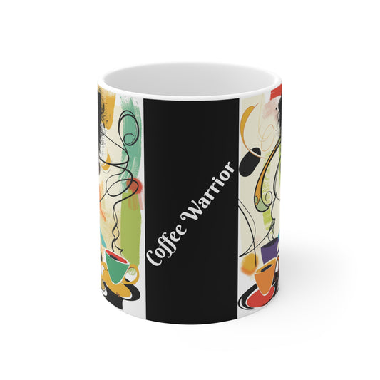 Caffeine Dreams: Vibrant Expressions  Collection - Mug Collection  - #2011