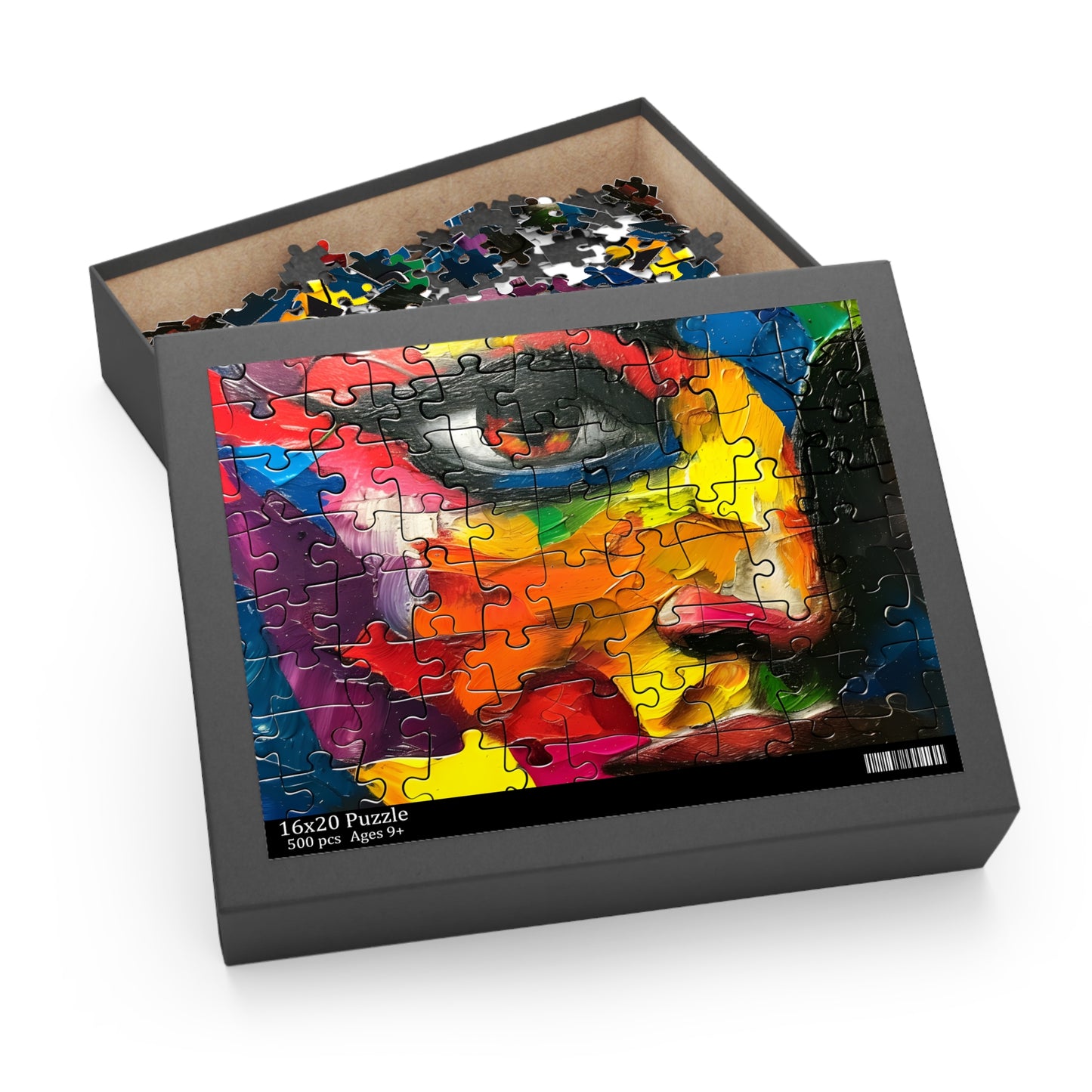 Puzzle - Black Girl Art - Velvet's View - (120, 252, 500-Piece)