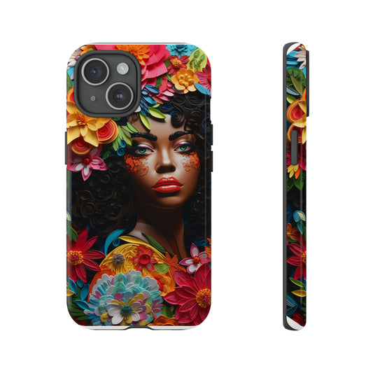 Tough Phone Cases - Black Girl Art - Velvet's