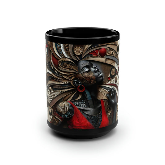 Black Mug, 15oz