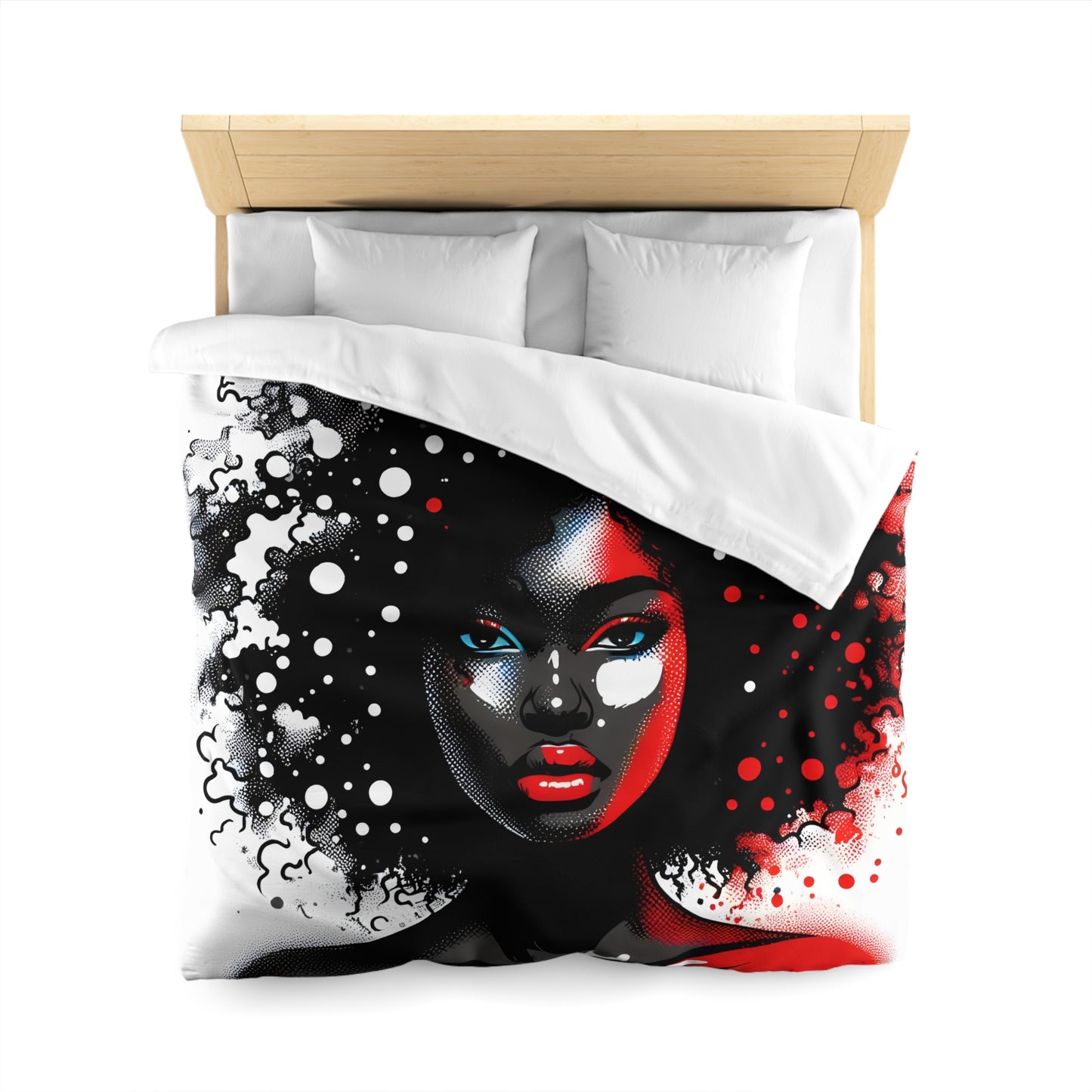 Microfiber Duvet Cover - Velvet's View - Vibrant Visions Collection