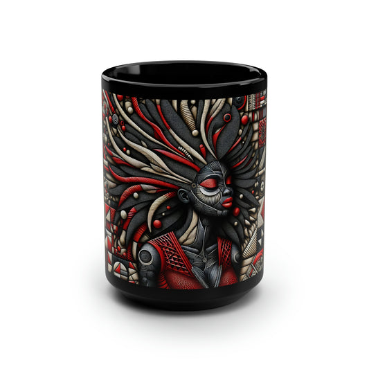 Black Mug, 15oz