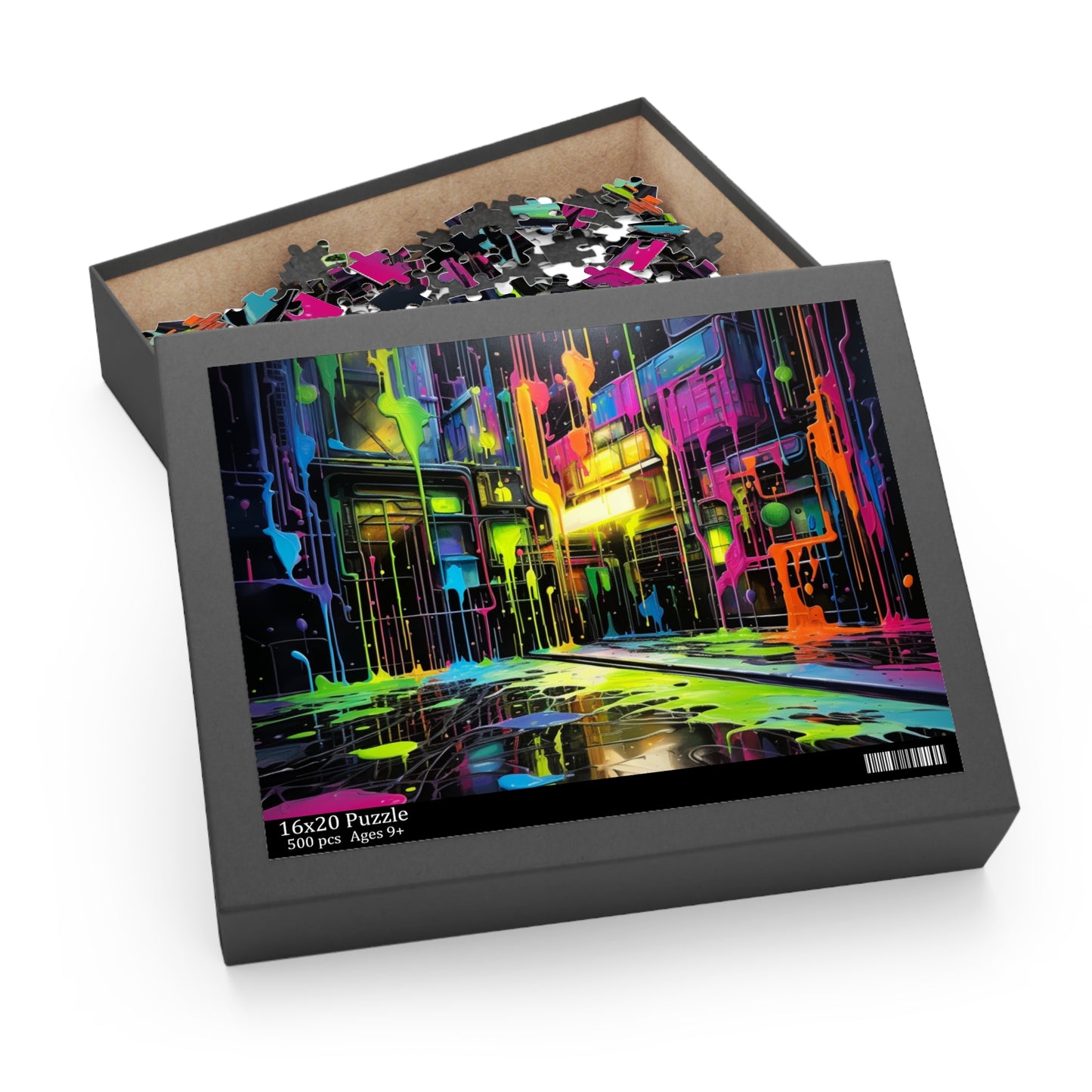 Puzzle - Black Girl Art - Velvet's View - (120, 252, 500-Piece)
