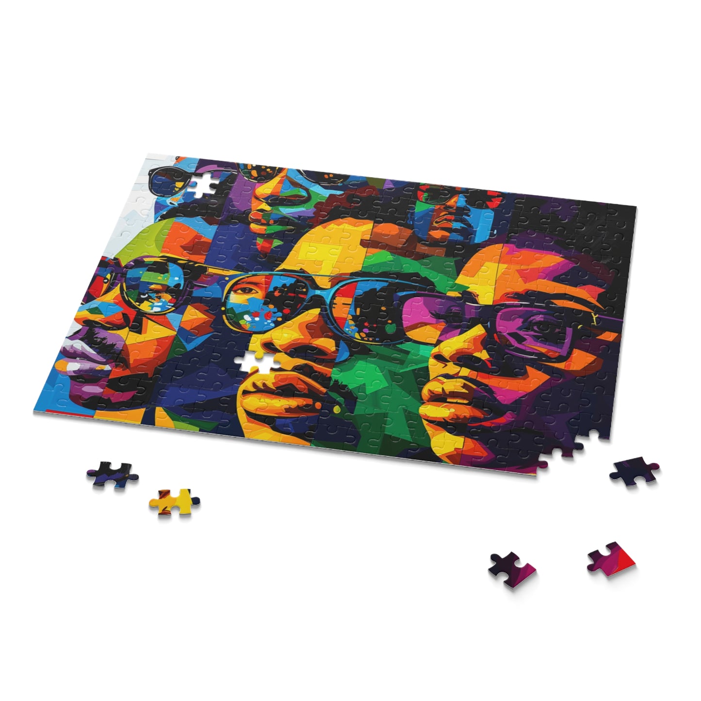 Puzzle - Black Girl Art - Velvet's View - (120, 252, 500-Piece)
