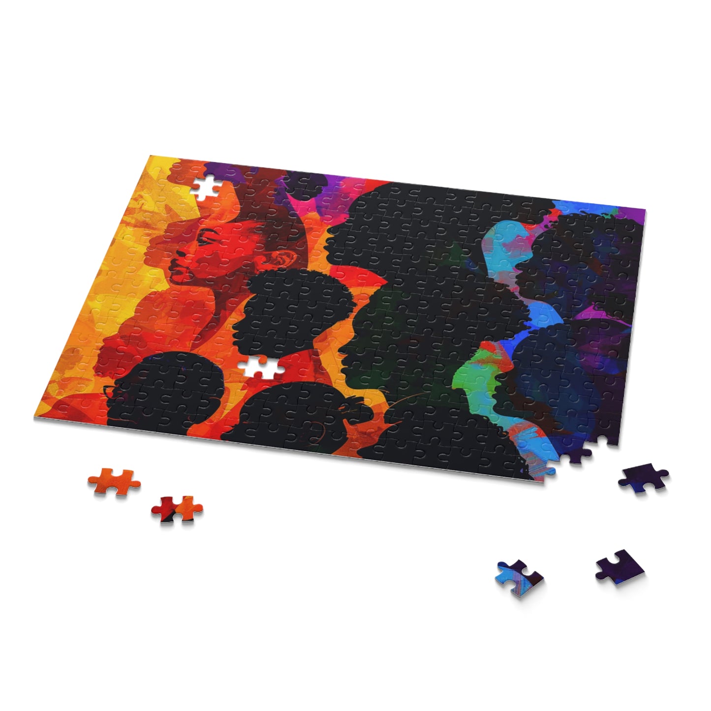 Puzzle - Black Girl Art - Velvet's View - (120, 252, 500-Piece)