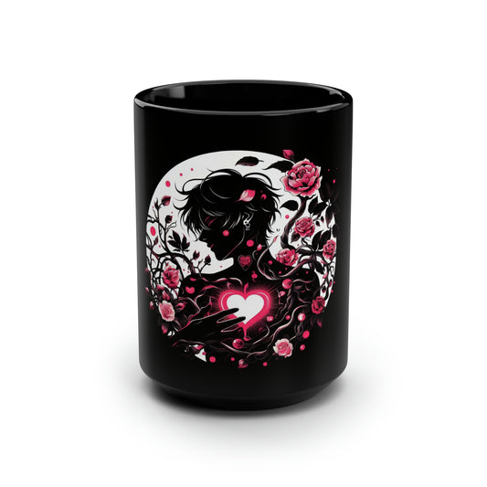 Black Mug, 15oz