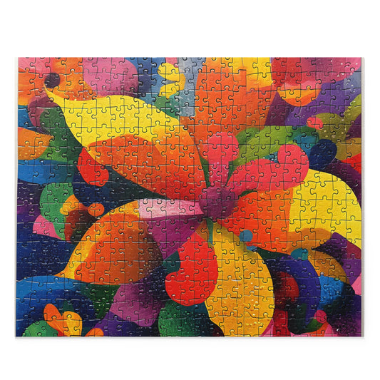 Puzzle - Black Girl Art - Velvet's View - (120, 252, 500-Piece)