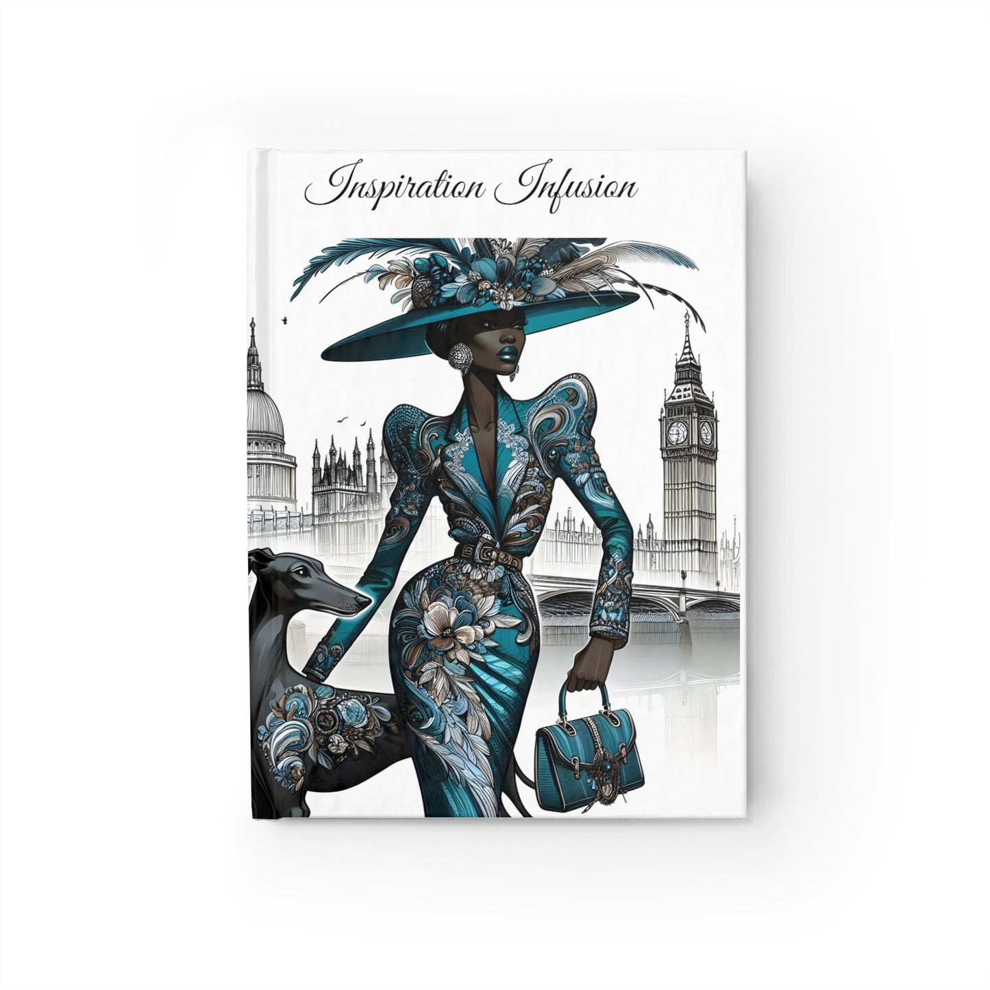 Velvets View - "Elegance on the Thames" Journal - Ruled Line