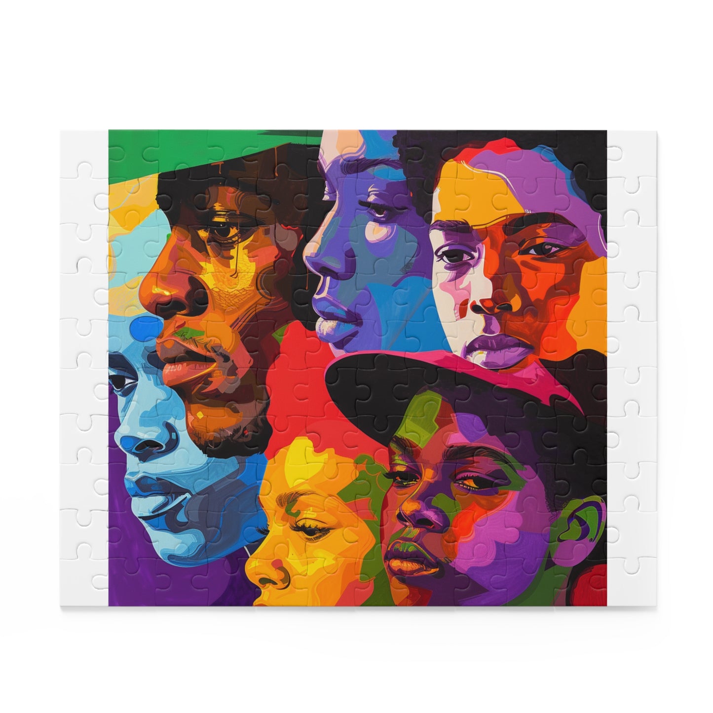 Puzzle - Black Girl Art - Velvet's View - (120, 252, 500-Piece)