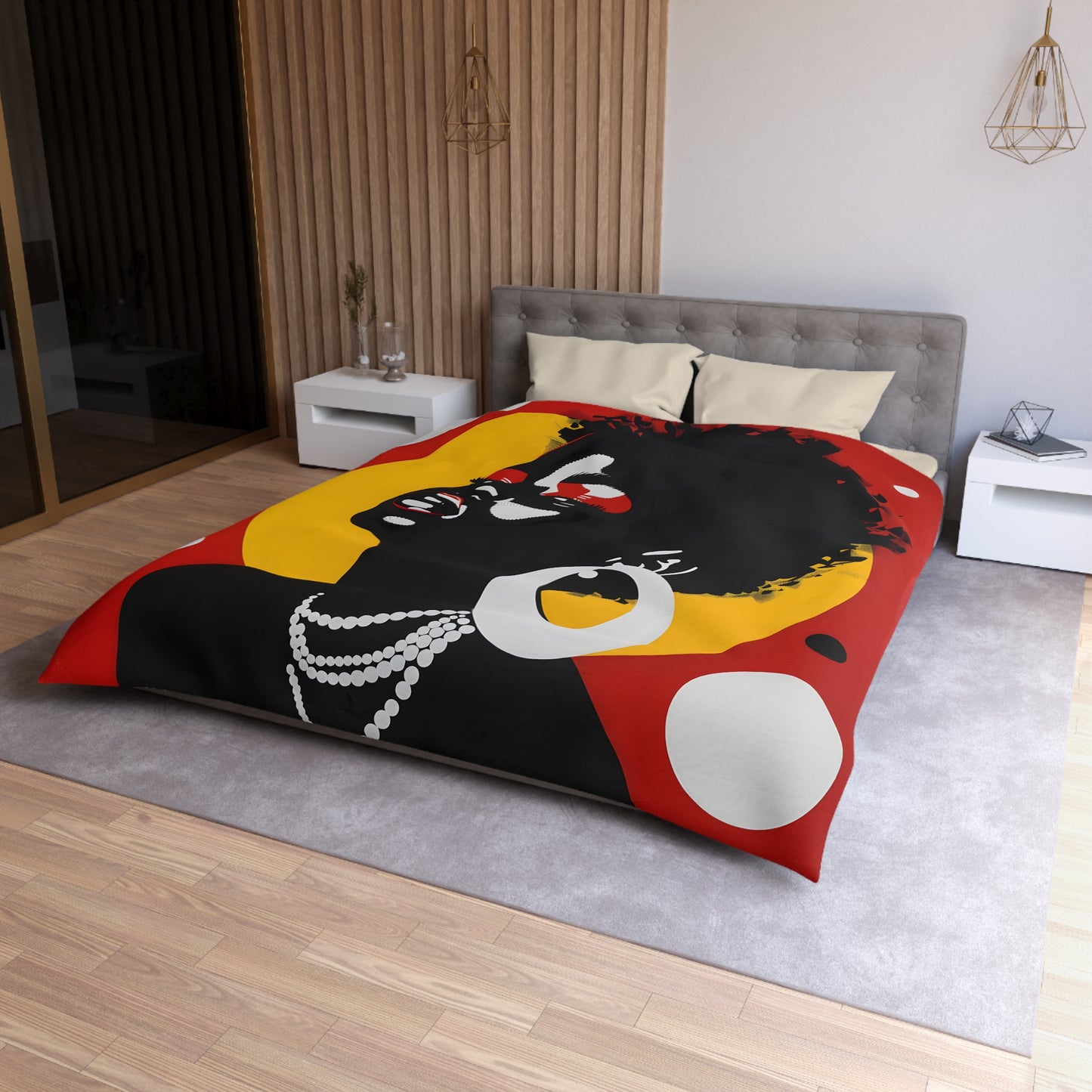 Microfiber Duvet Cover - Velvet's View - Vibrant Visions Collection