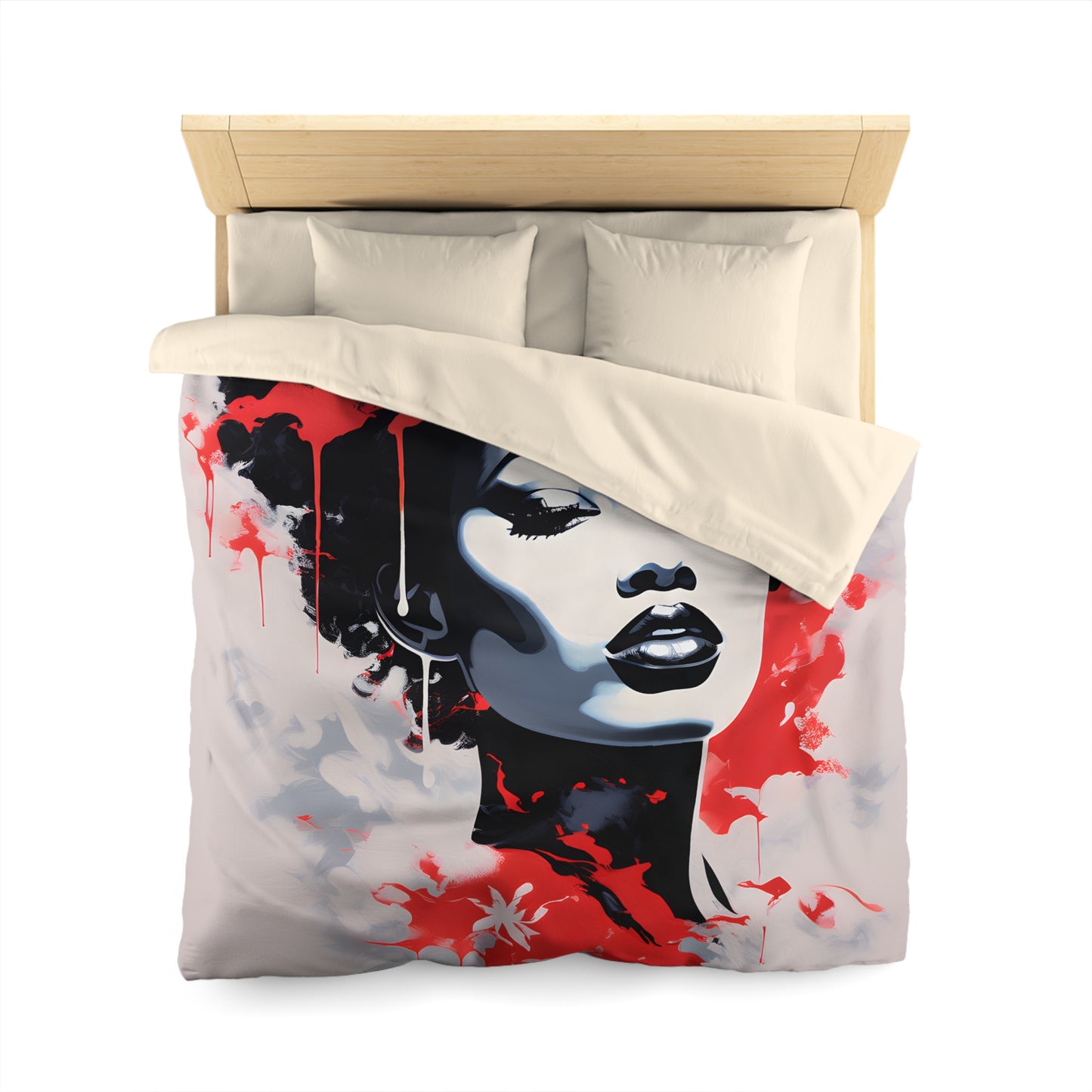 Microfiber Duvet Cover - Velvet's View - Vibrant Visions Collection