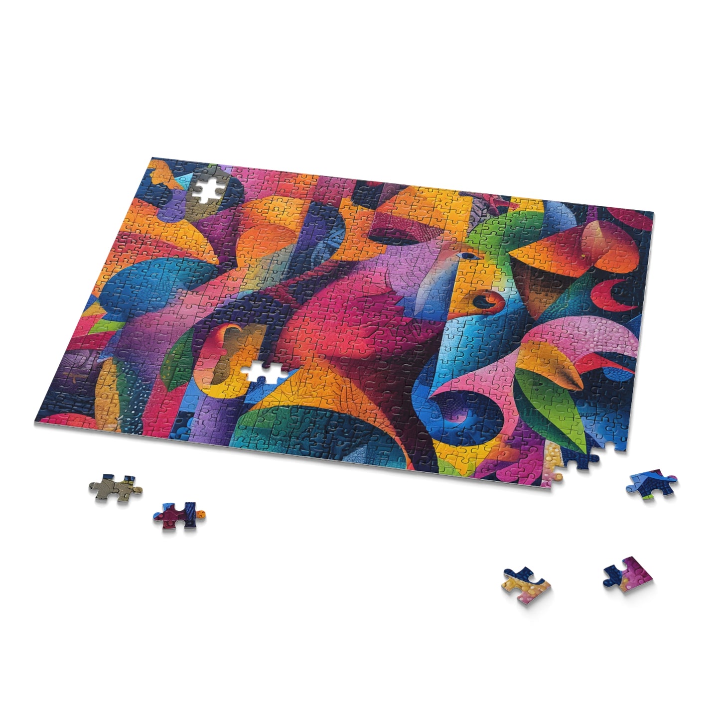 Puzzle - Black Girl Art - Velvet's View - (120, 252, 500-Piece)