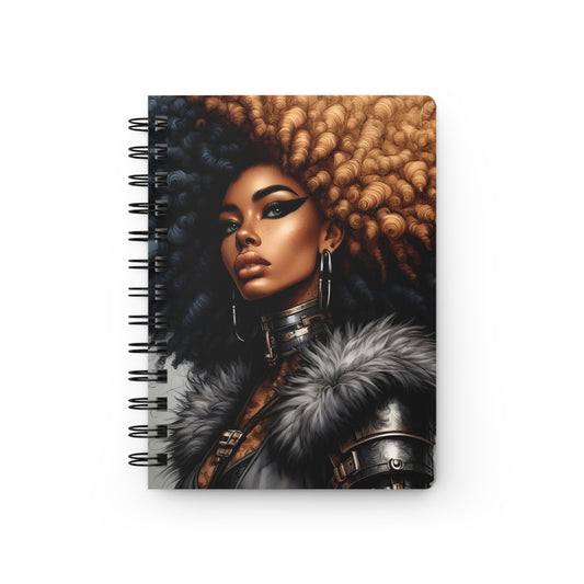 Afrofuturistic Warrior Queens Collection - Spiral Bound Journal - #2012
