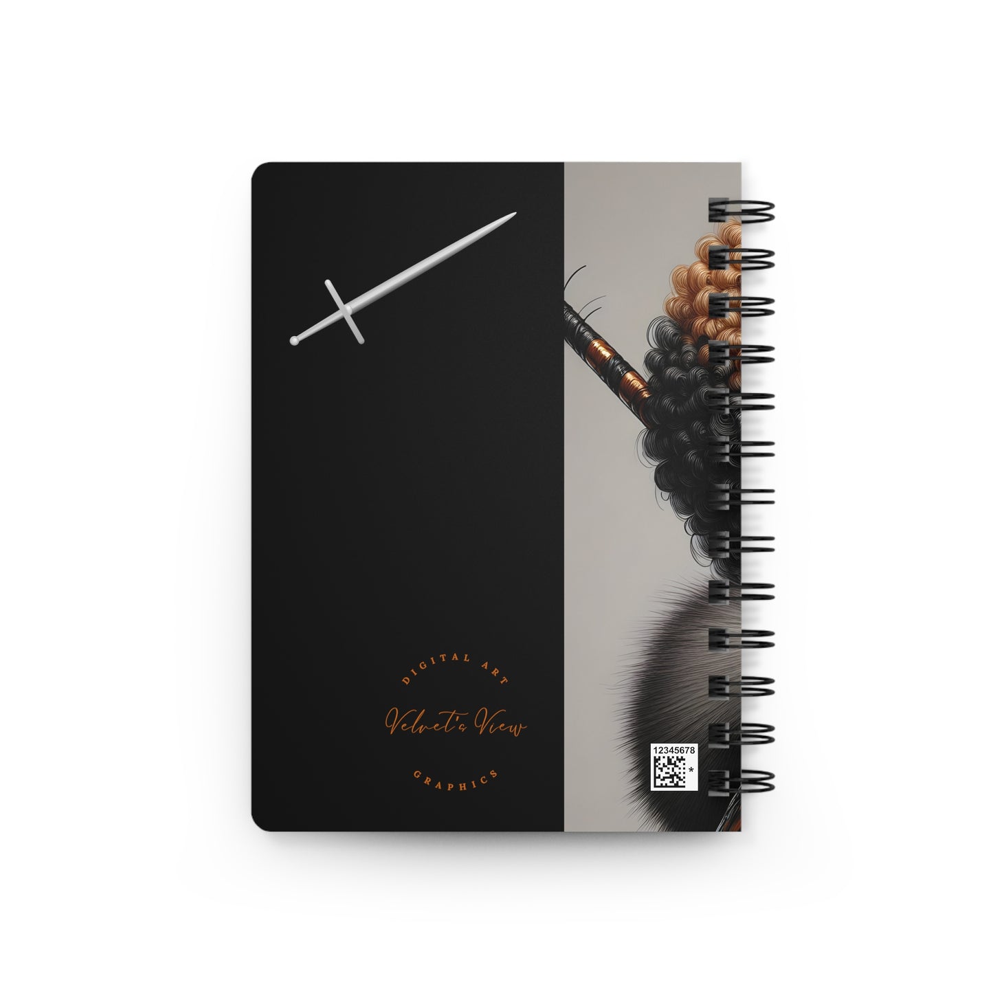 Afrofuturistic Warrior Queens Collection - Spiral Bound Journal - #2011