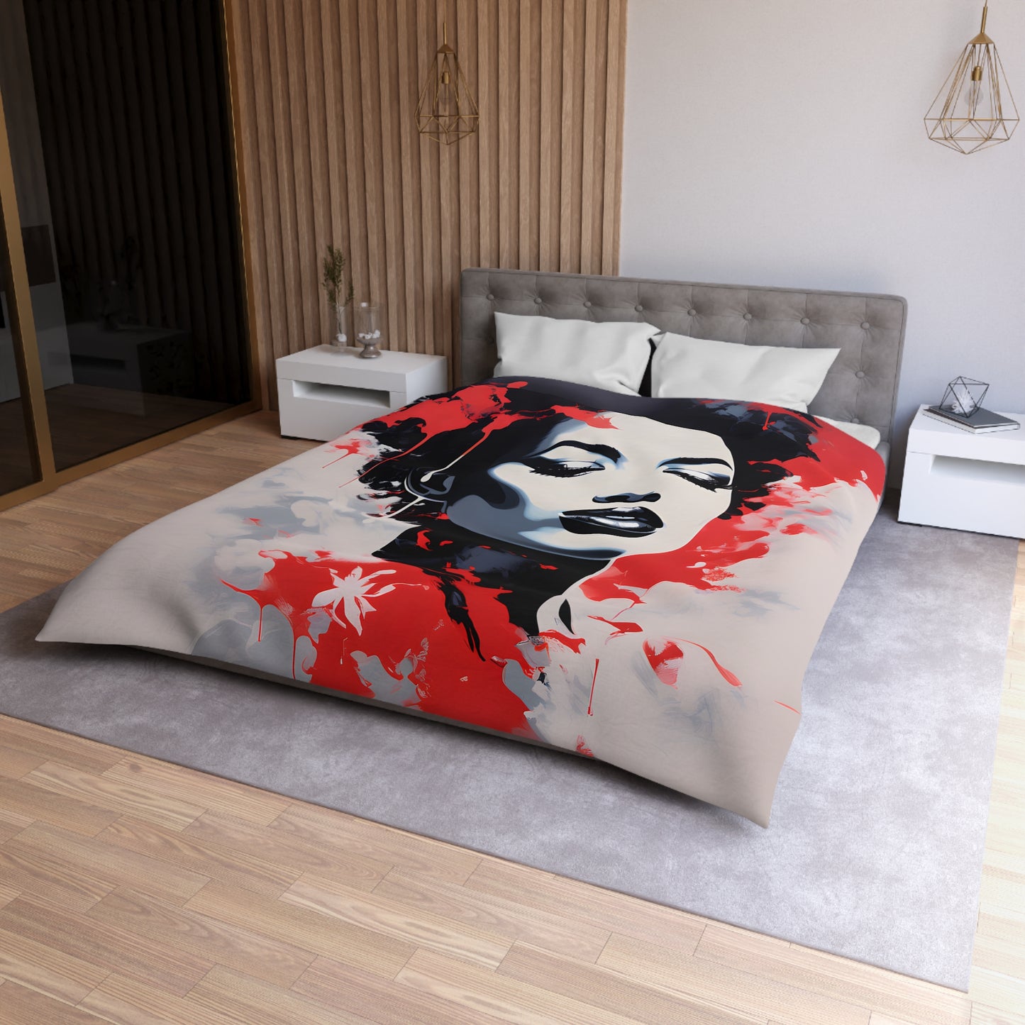 Microfiber Duvet Cover - Velvet's View - Vibrant Visions Collection