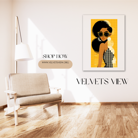 Digital Art - Silhouettes of Style: The Chic Series - #2013