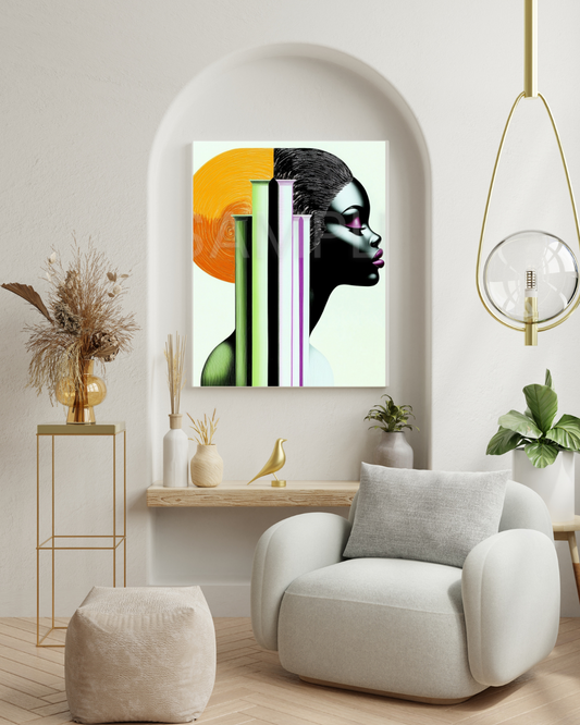 Reflections in Gold: The Duality of Black Beauty- Velvet's View -412585