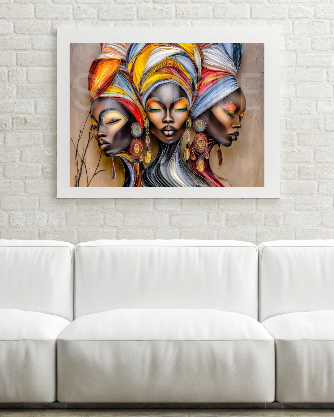 Urban Radiance: Afrocentric Digital Art Collection | Velvet's View - 355859