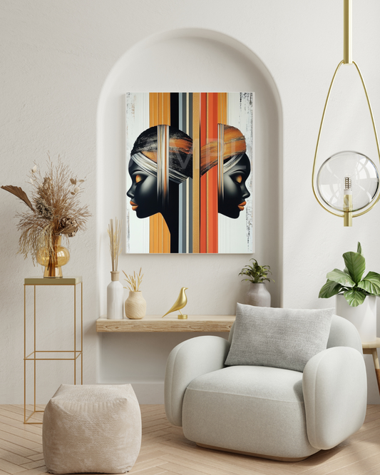 Reflections in Gold: The Duality of Black Beauty- Velvet's View -654888