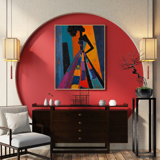 Black Girl Art  - Velvets View Digital Art - Ethereal Vibrance - Velvet View Digital Art Collection 443