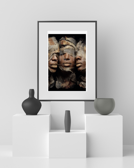 Speak Nothing, Whisper Something, Declare Everything – Bound Beauty Series -231411